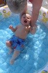 First time in the kiddie pool...and loving it!