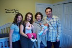 The Rothschildren (l-r: Amalia, Diana, Leah, Daniel) with cousins Sophia and Wyatt